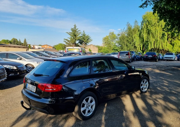 Audi A4 cena 34900 przebieg: 259000, rok produkcji 2010 z Dobre Miasto małe 46